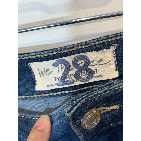 NWT Free People Just Float On Flare. High rise  Jeans  Women Size 28 - Picture 10 of 15